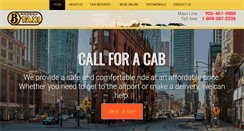 Desktop Screenshot of bramptontaxi.ca